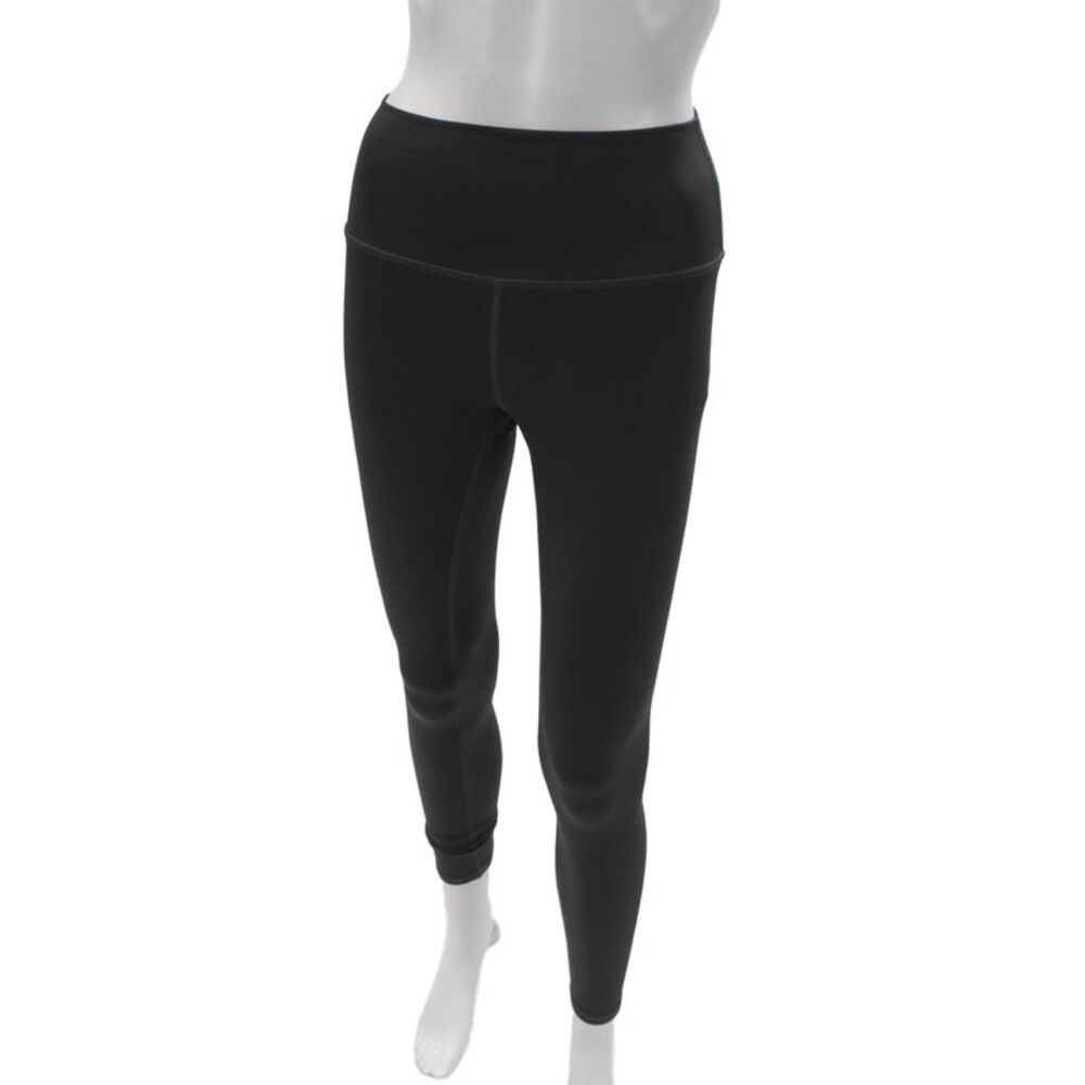 Alo Womens Ankle Leggings Black Athleisure Solid Size S